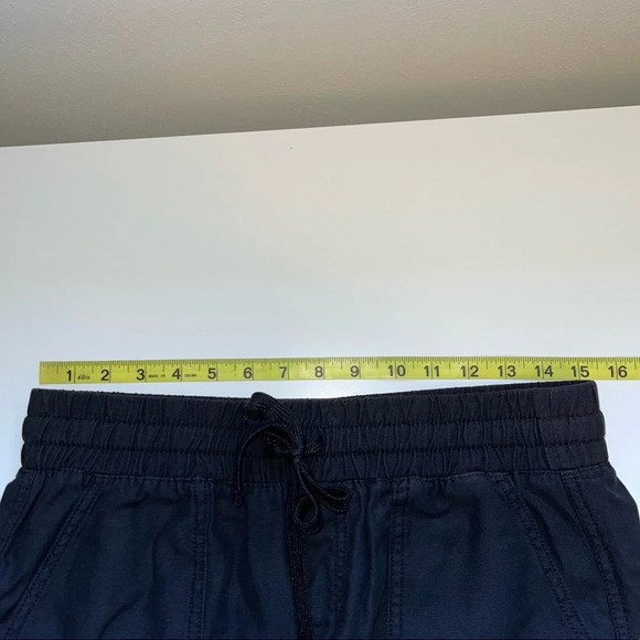 Maurices Black High Rise Drawstring Waist Pull-on Fabric Shorts Small Women’s - Picture 7 of 12